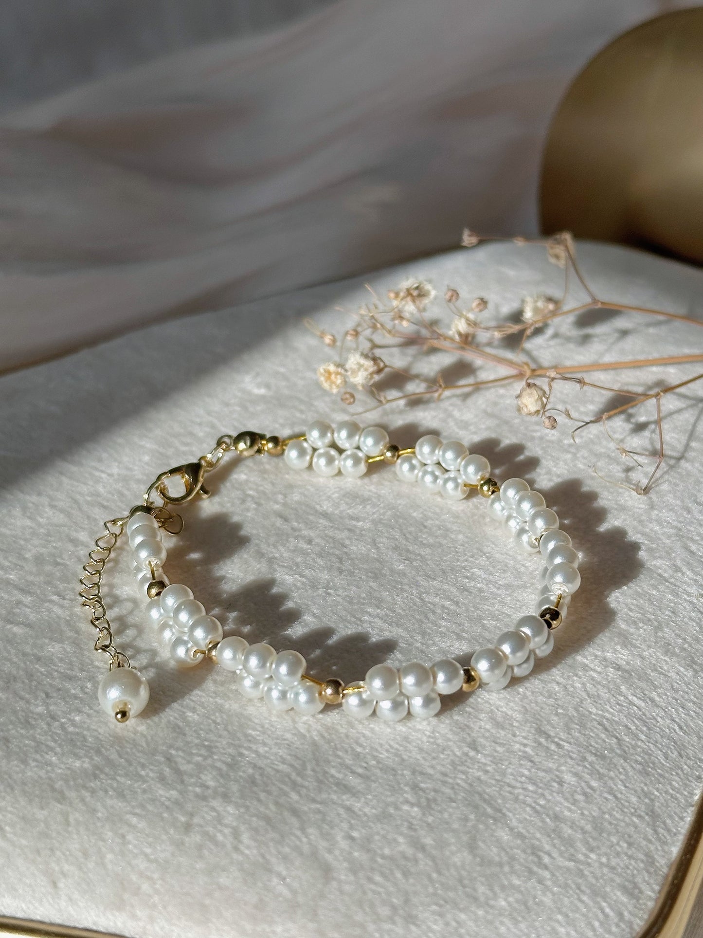 Ivy Pearl Bracelet