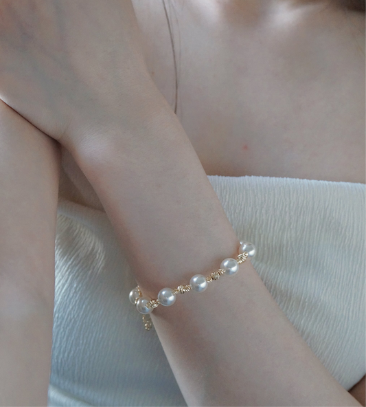 Amelie Pearl Bracelet