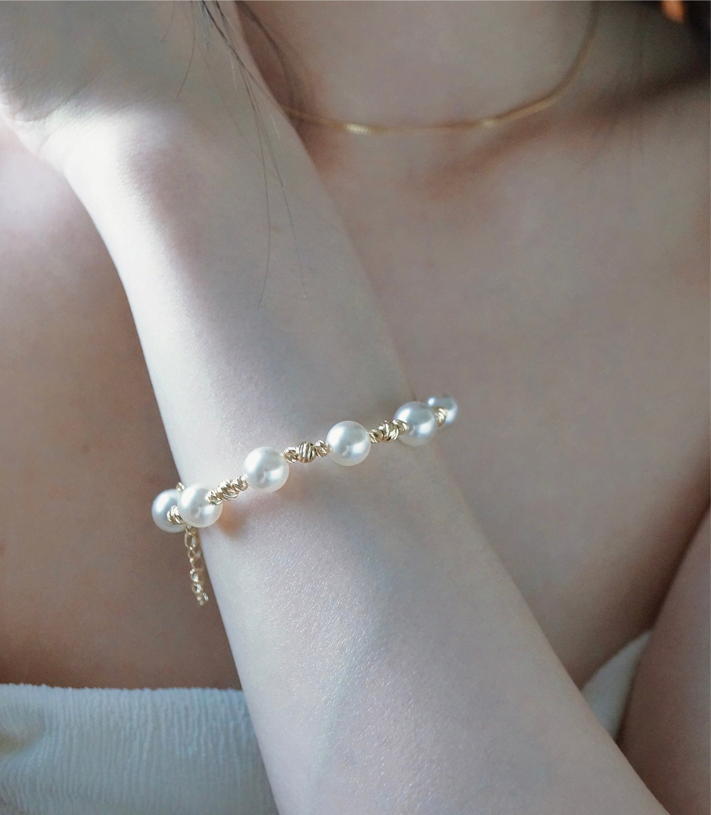 Amelie Pearl Bracelet