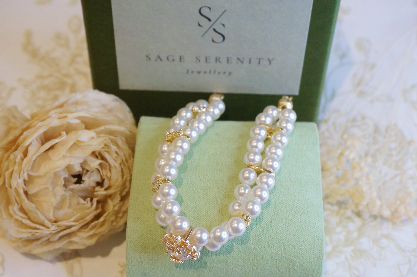Margaret Pearl Bracelet