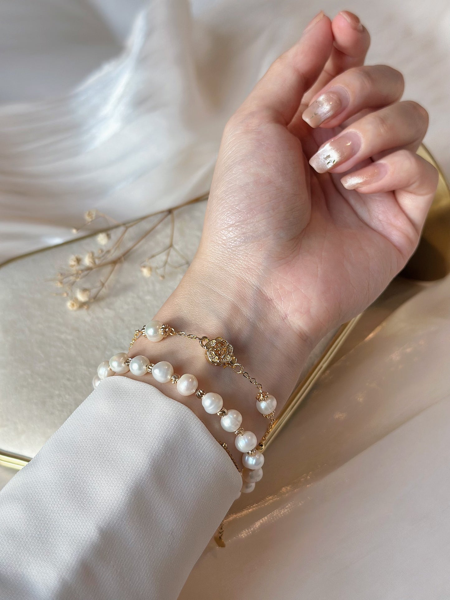 Aurora Pearl Bracelet