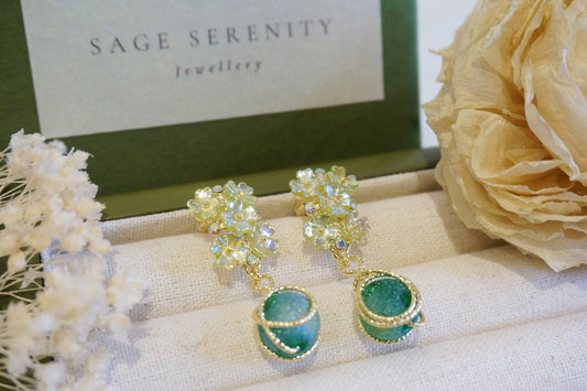 Bella Shell Petal Earrings