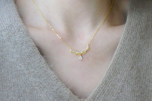 Agathe CZ Diamond Necklace
