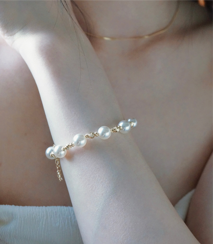 Amelie Pearl Bracelet