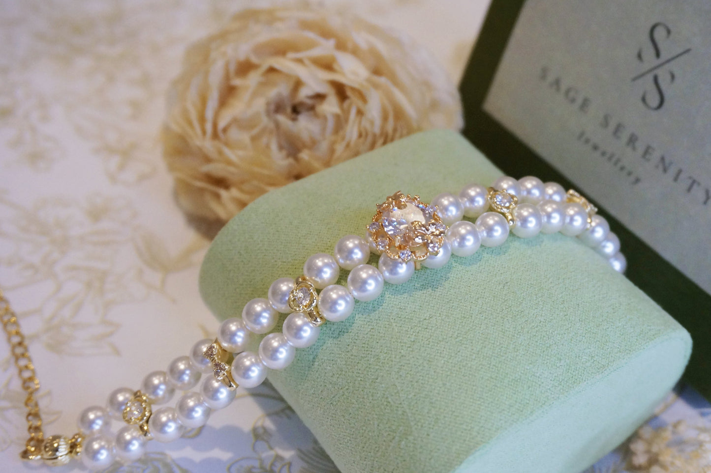 Margaret Pearl Bracelet