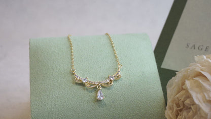 Agathe CZ Diamond Necklace